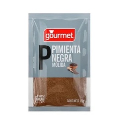 Pimienta Negra molida Gourmet 15g