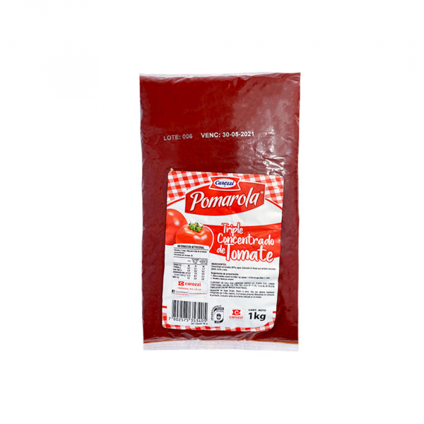 Triple Concentrado de Tomate Pomarola 1Kg.
