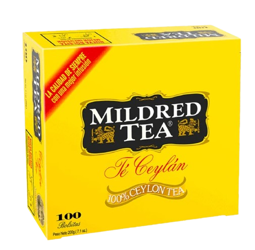 Té Ceylán Mildred Tea Caja 100un