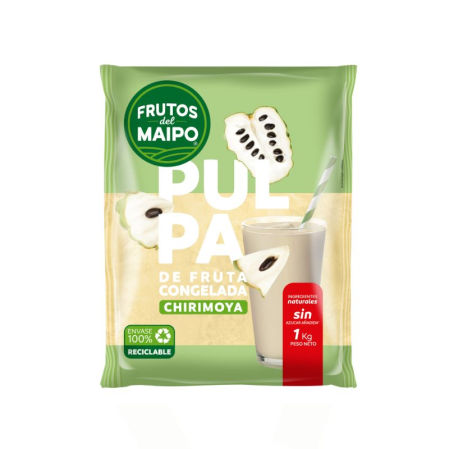 Pulpa de Chirimoya Frutos del Maipo 1Kg