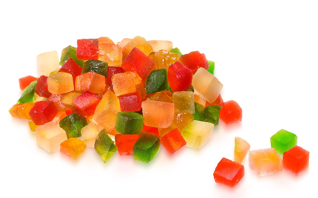 Frutas confitadas 1Kg