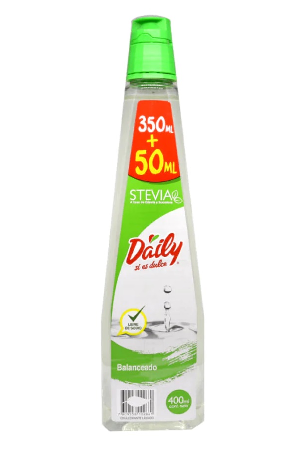 Endulzante Stevia+Sucraloza Daily 400ml