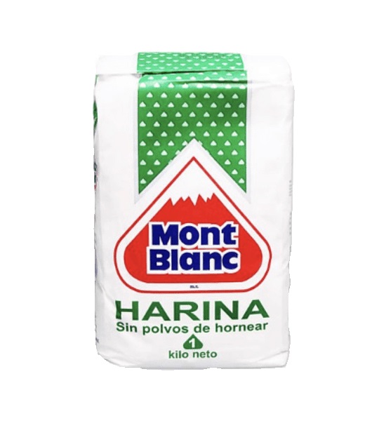 Harina sin polvo Mont Blanc 1Kg