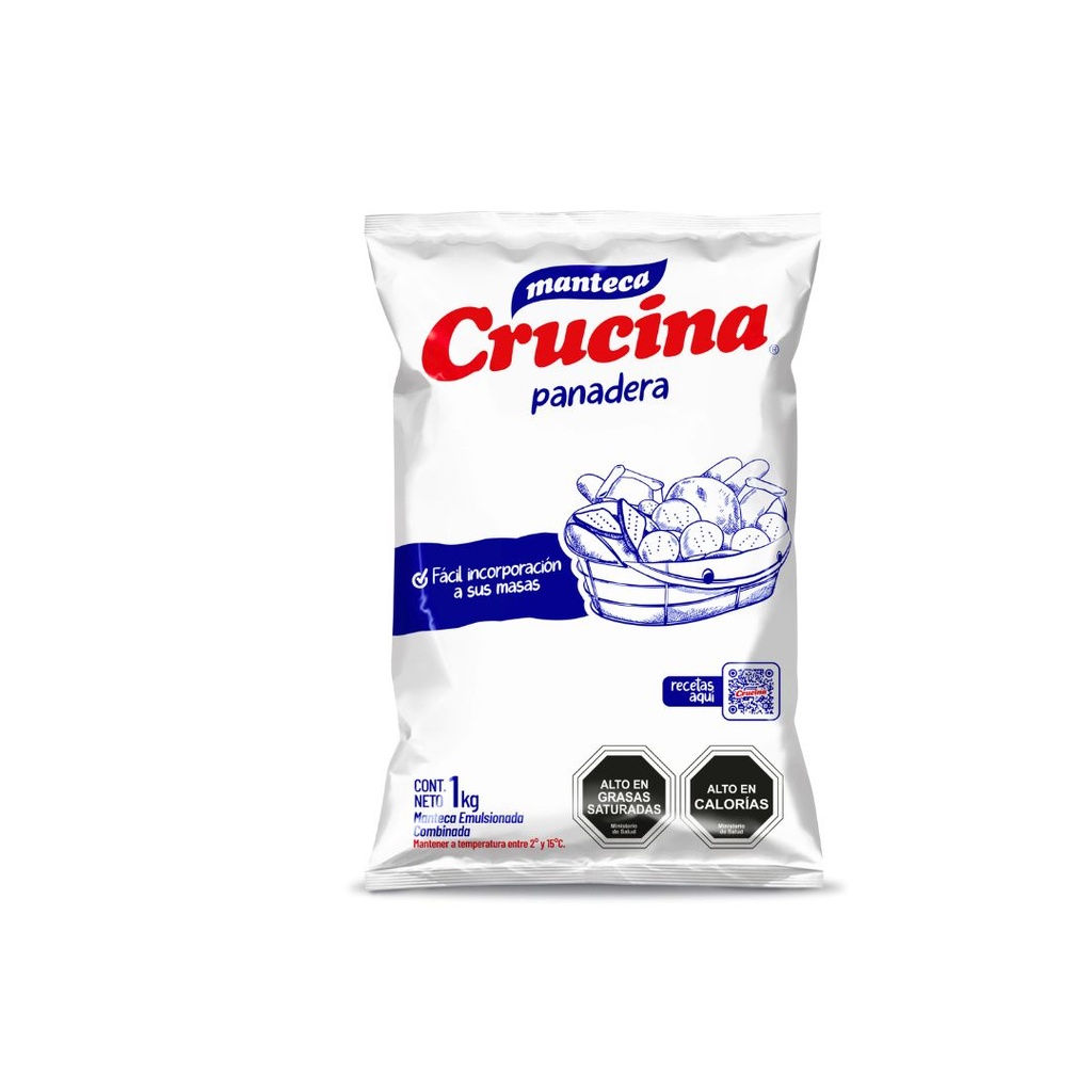 Manteca Vegetal Crucina 1Kg