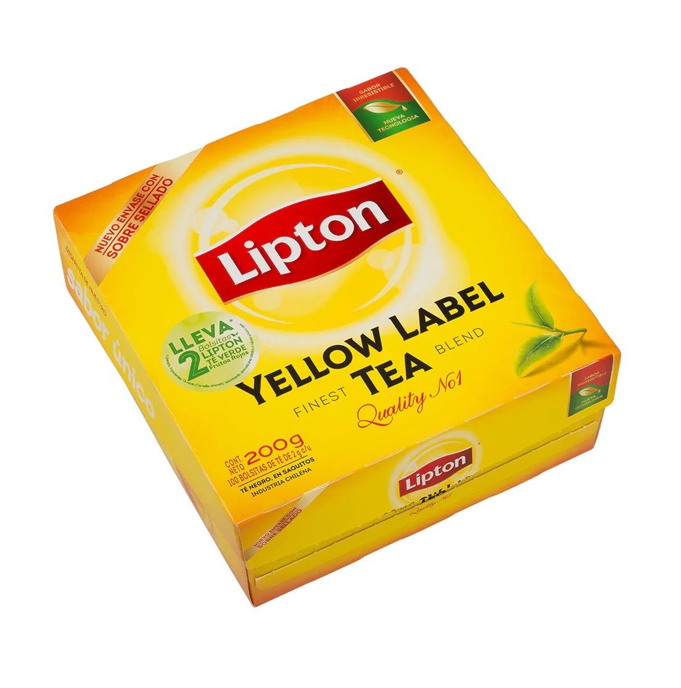 Té Lipton Yellow Label 100UN
