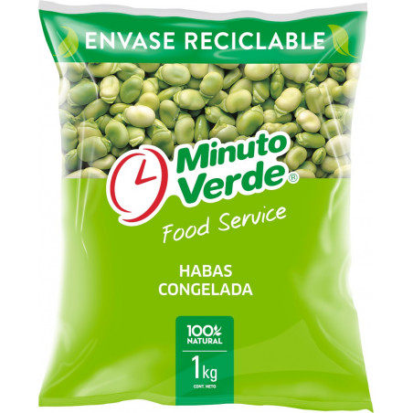 Habas congeladas Minuto Verde 1Kg