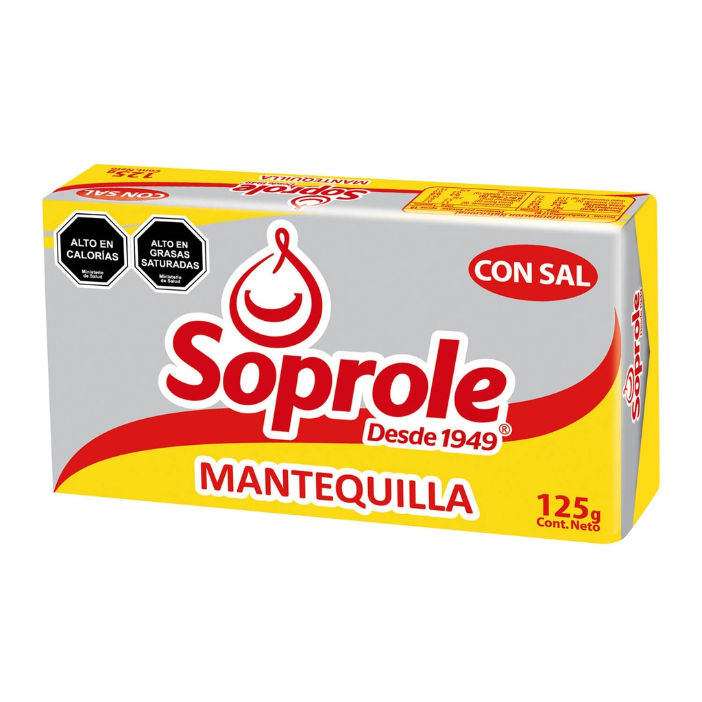 Mantequilla Soprole 125g