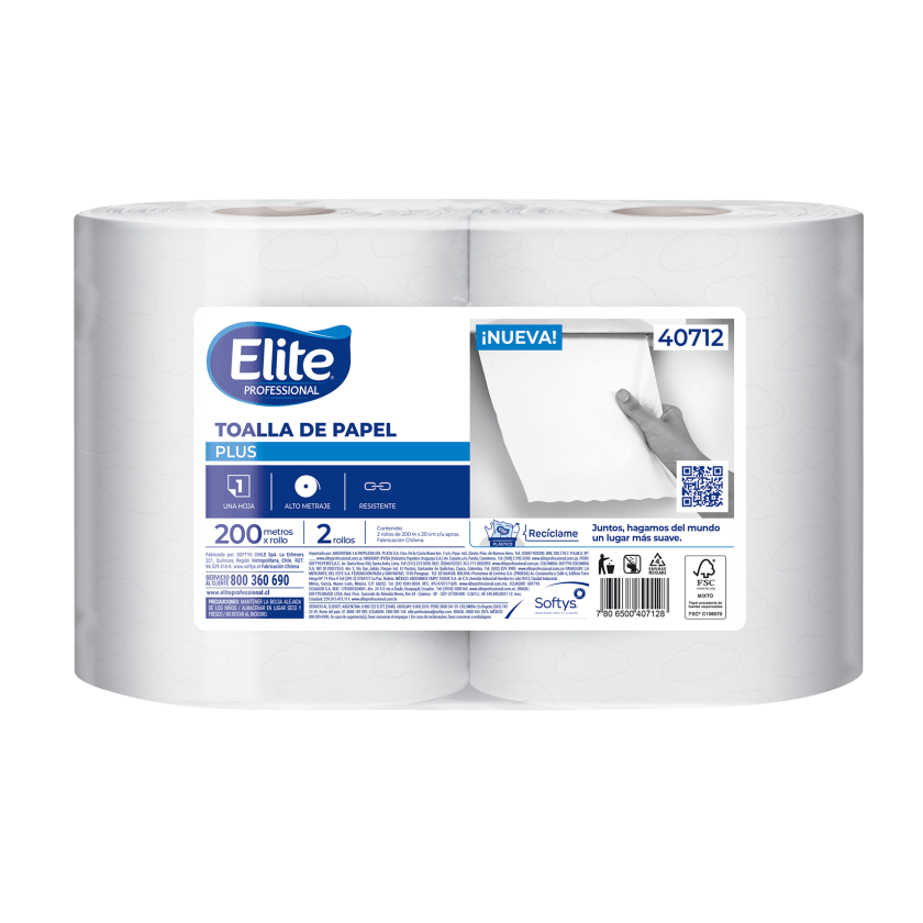 Toalla Elite Plus UH 200 MTS X 2