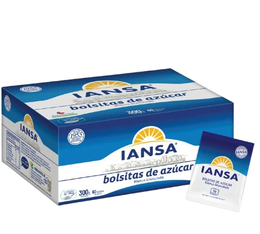 Azúcar Iansa sachet 60x5g