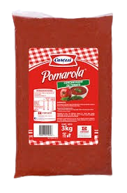 Concentrado de Tomate Pomarola 6 X 3Kg