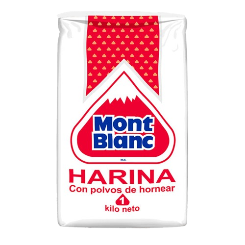 Harina Mont Blanc C/Polvo 12 X 1Kg