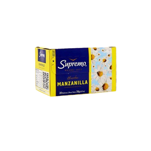 Té Manzanilla Supremo 20UN